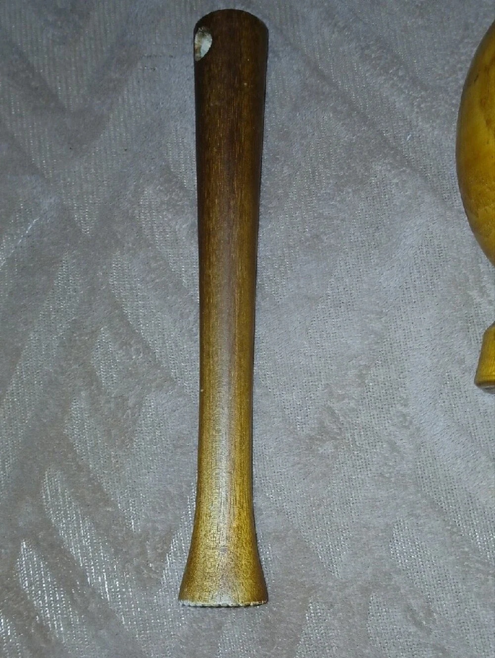 Wooden Pestle and Mortar Set - Natural Honey Wood